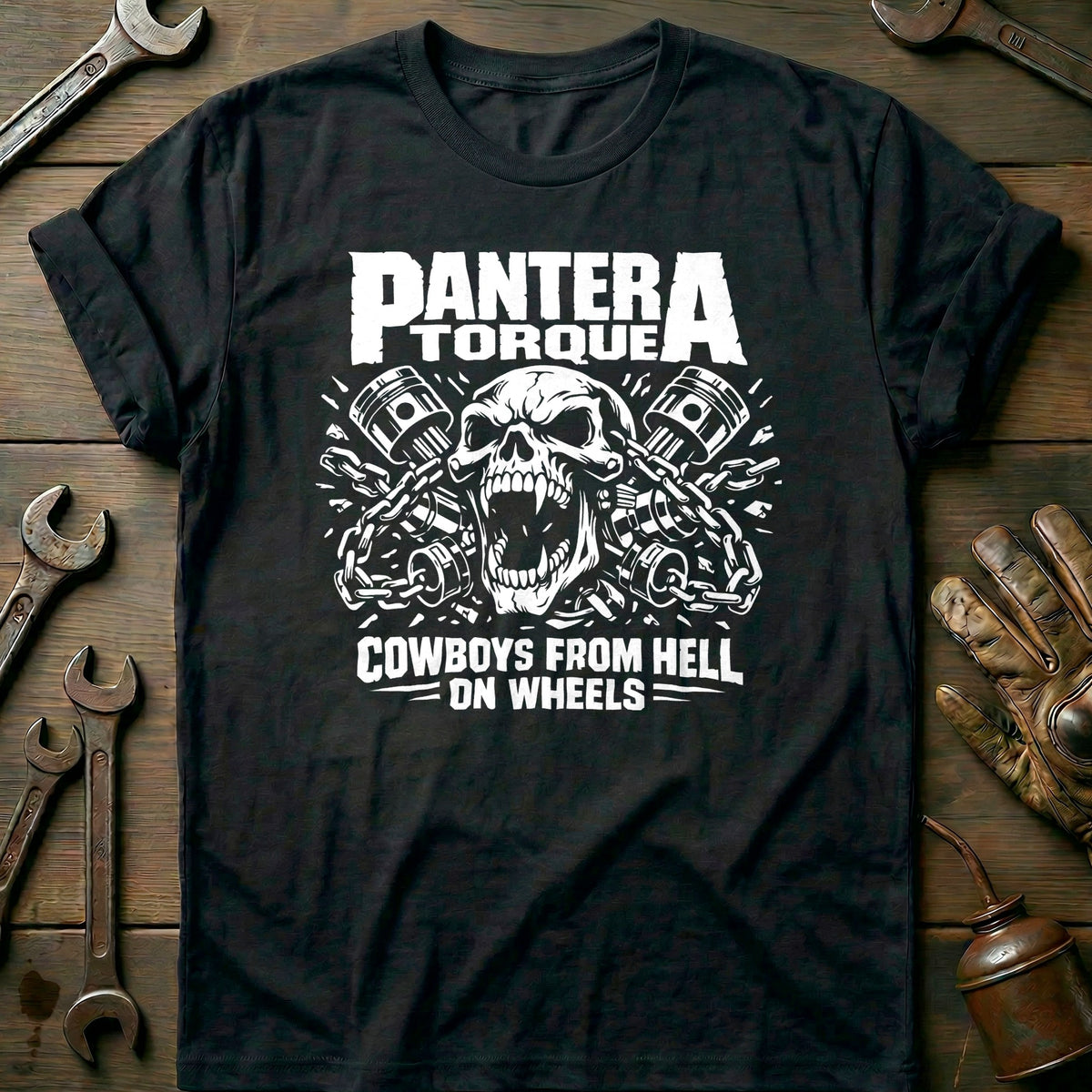 Black - PANTERA TORQUE 026 T Shirt