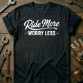 Black - RIDE MORE 026 T Shirt