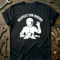Black - Respect For Bikers 4 T Shirt