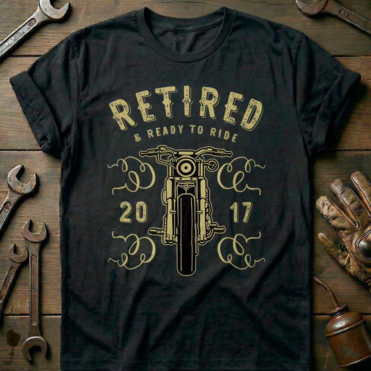 Black - Retired 2017 T-Shirt