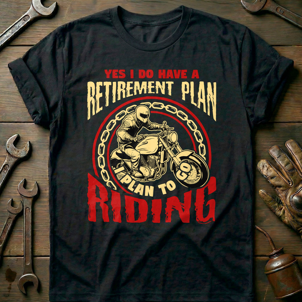 Black - Retirement Plan 1 T-Shirt