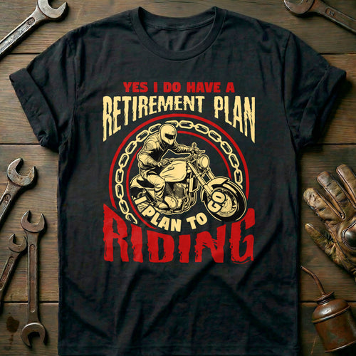 Black - Retirement Plan 1 T-Shirt