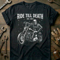 Black - Ride Till Death 12 T Shirt