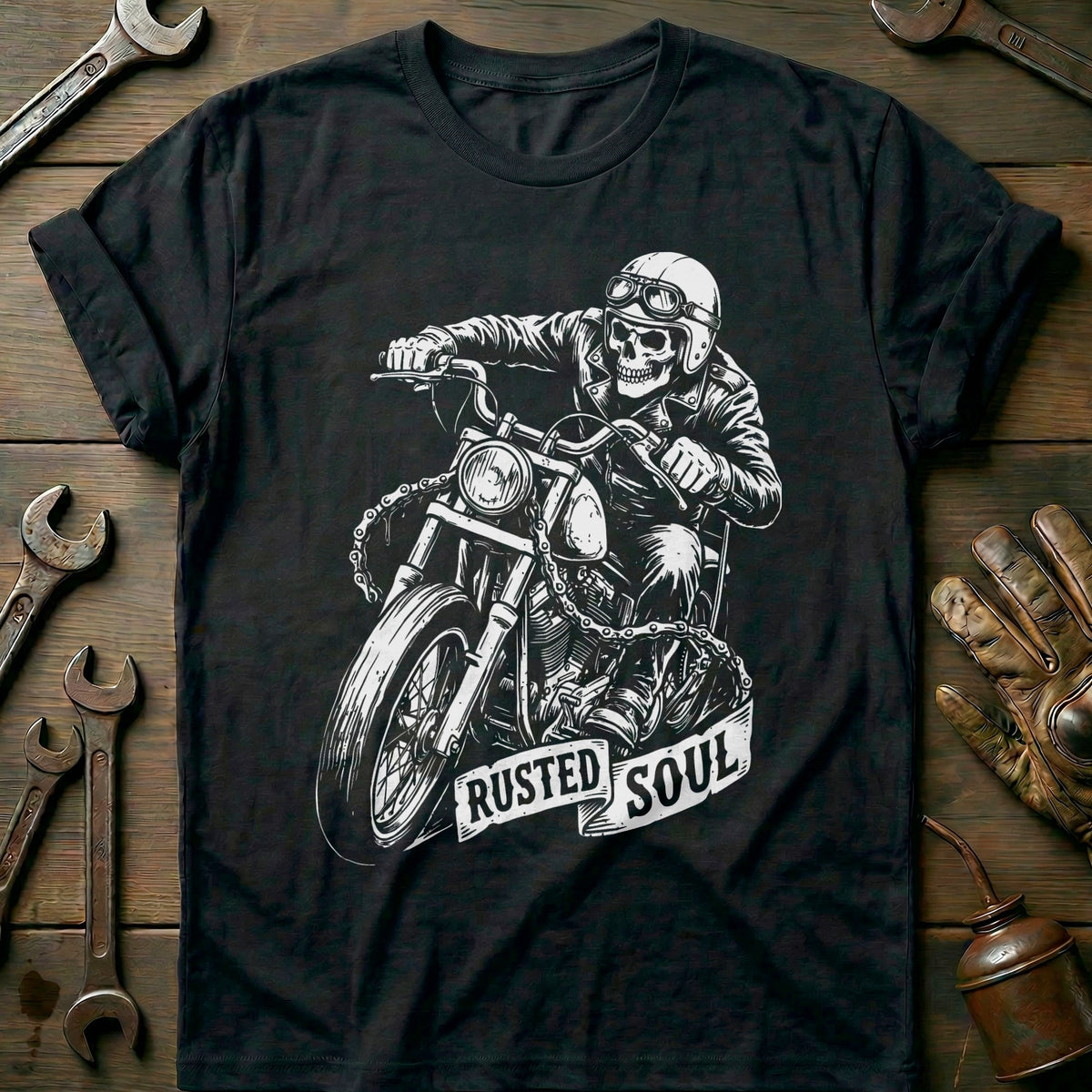 Black - Rusted Soul 12 T Shirt