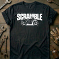 Black - SCAMBLE MOTORCYCLE 026 T Shirt