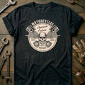 Black - Skull & Wings America T-Shirt