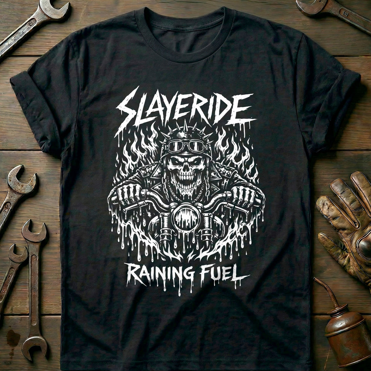 Black - SLAYERIDE 026 T Shirt