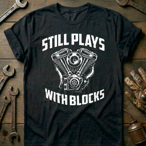 Black - STILL PLAY BLOCKS 026 T Shirt