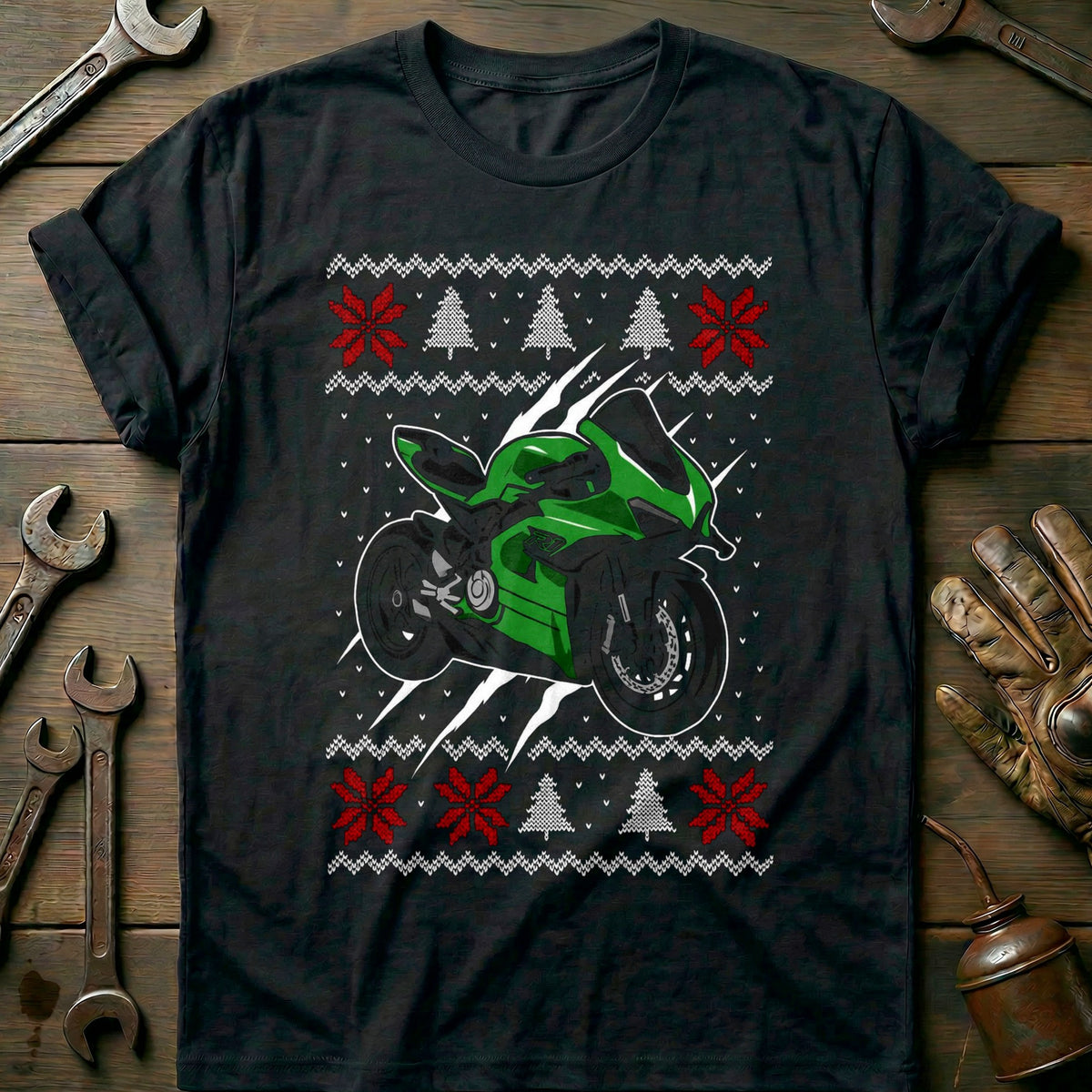 Black - SUPER BIKE UGLY 3 T Shirt