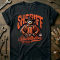 Black - Sheriff Sloth - T-Shirt
