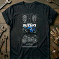 Black - Suzuki GSX-R 1000 2 T Shirt