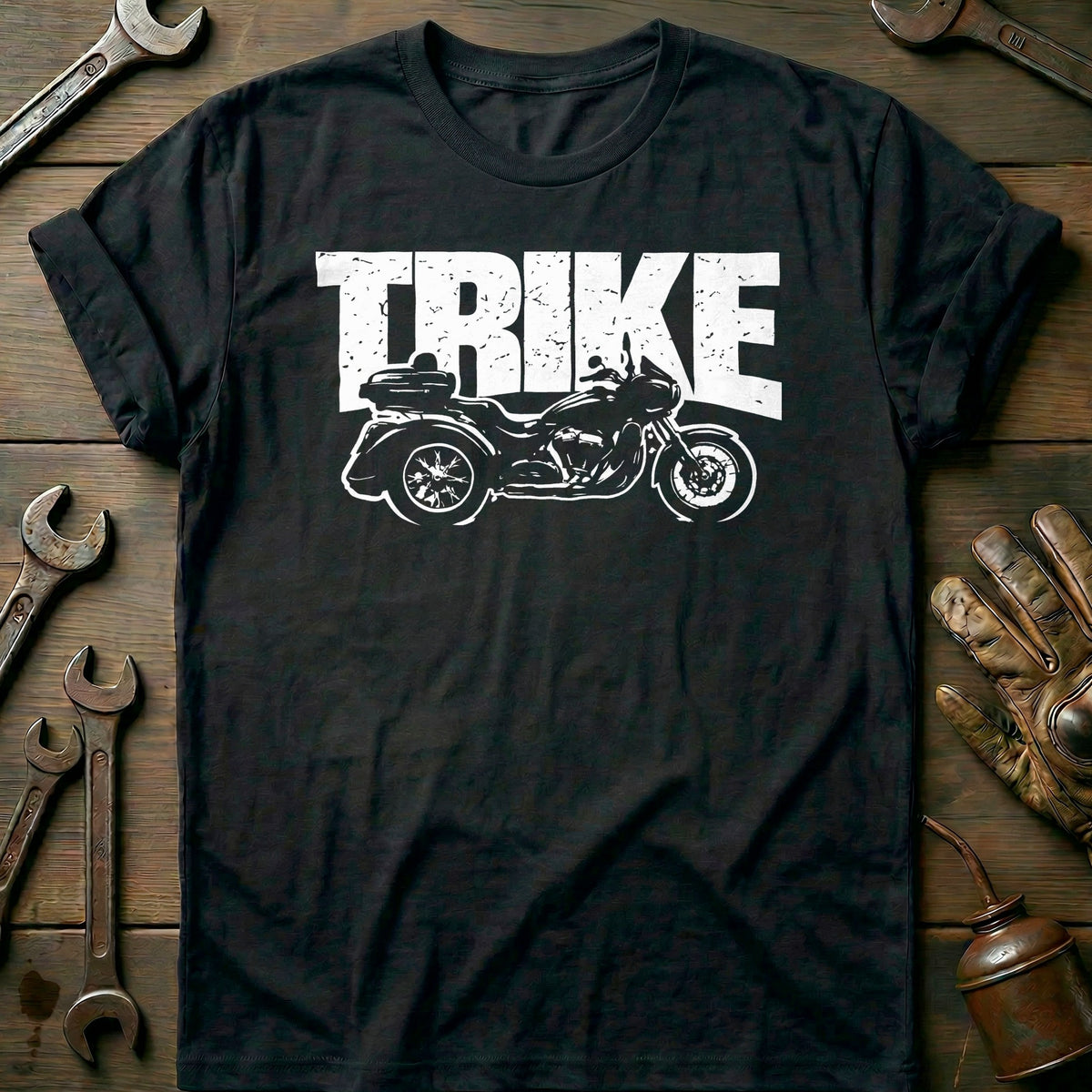 Black - TRIKE TO MOTORCYCLE 026 T Shirt