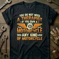 Black - Therapist Wings - T-Shirt