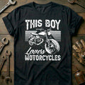 Black - This Boy Loves T-Shirt