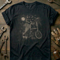 Black - Train Station T-Shirt