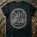 Black - UK Biker 68 T Shirt