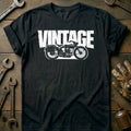 Black - VINTAGE MOTORCYCLE 026 T Shirt