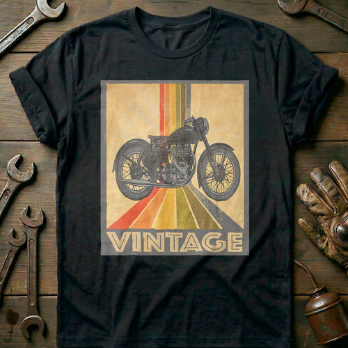 Black - Vintage Art Style 23 T-Shirt