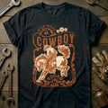 Black - Wild West Cowboy T-Shirt