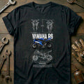 Black - YAMAHA R6 (1) T Shirt
