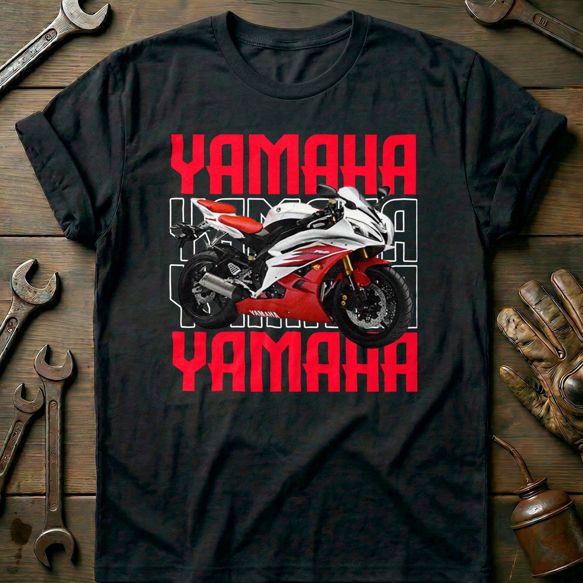 Black - YAMAHA R6 RED 028 T Shirt