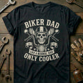 Black - Biker Dad 421 T Shirt