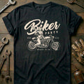 Black - Biker Party T-Shirt