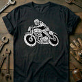 Black - Bikers Cafe Racer T-Shirt