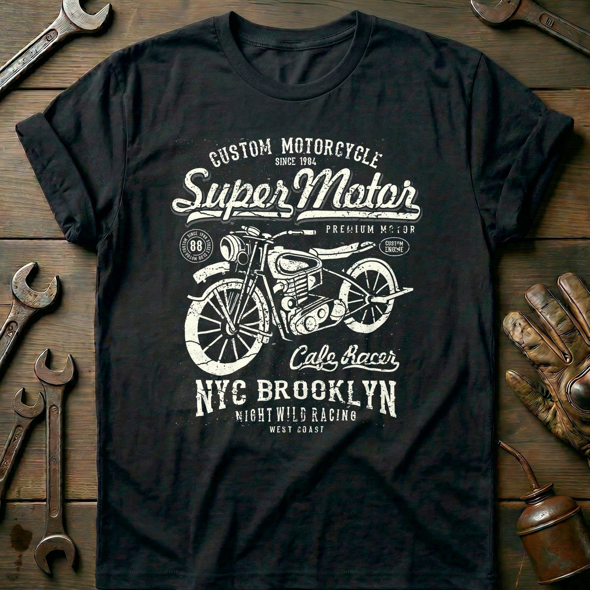 Black - Bikers Super T-Shirt