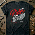 Black - brat rider T Shirt