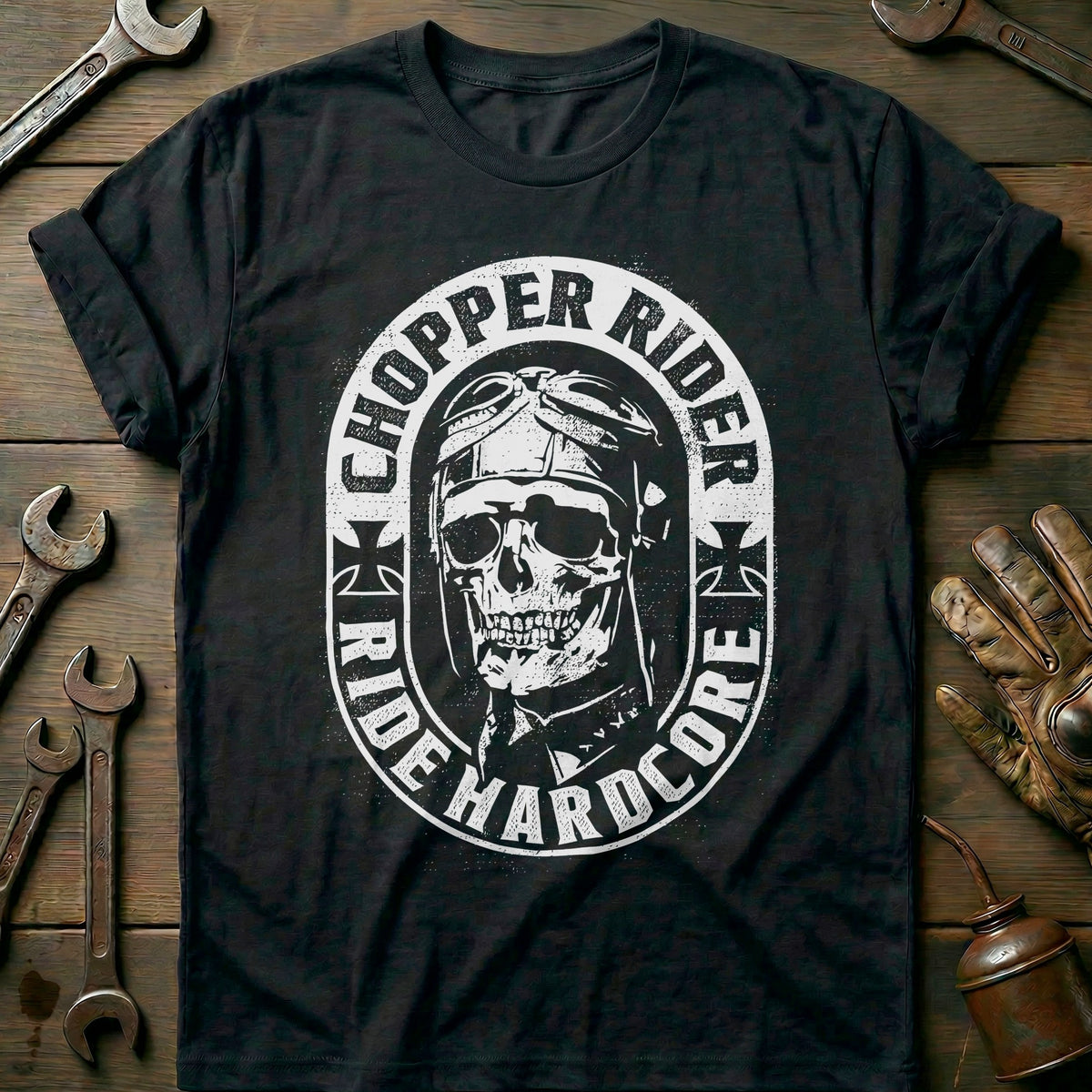 Black - Chopper Rider T-Shirt