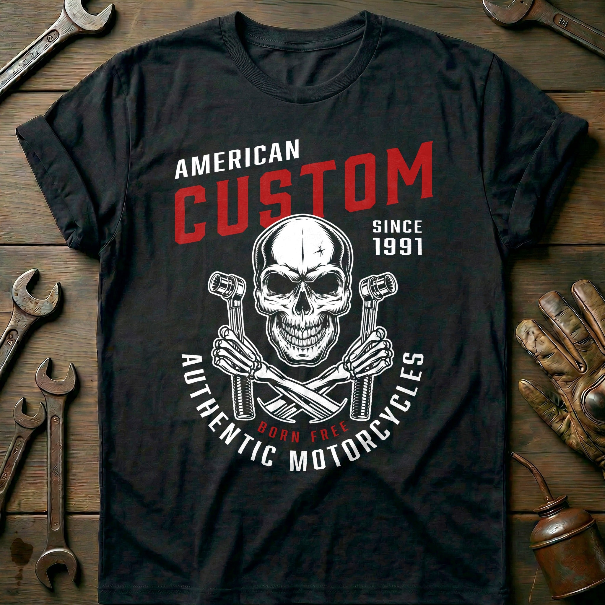 Black - custom 1991 vintage T Shirt