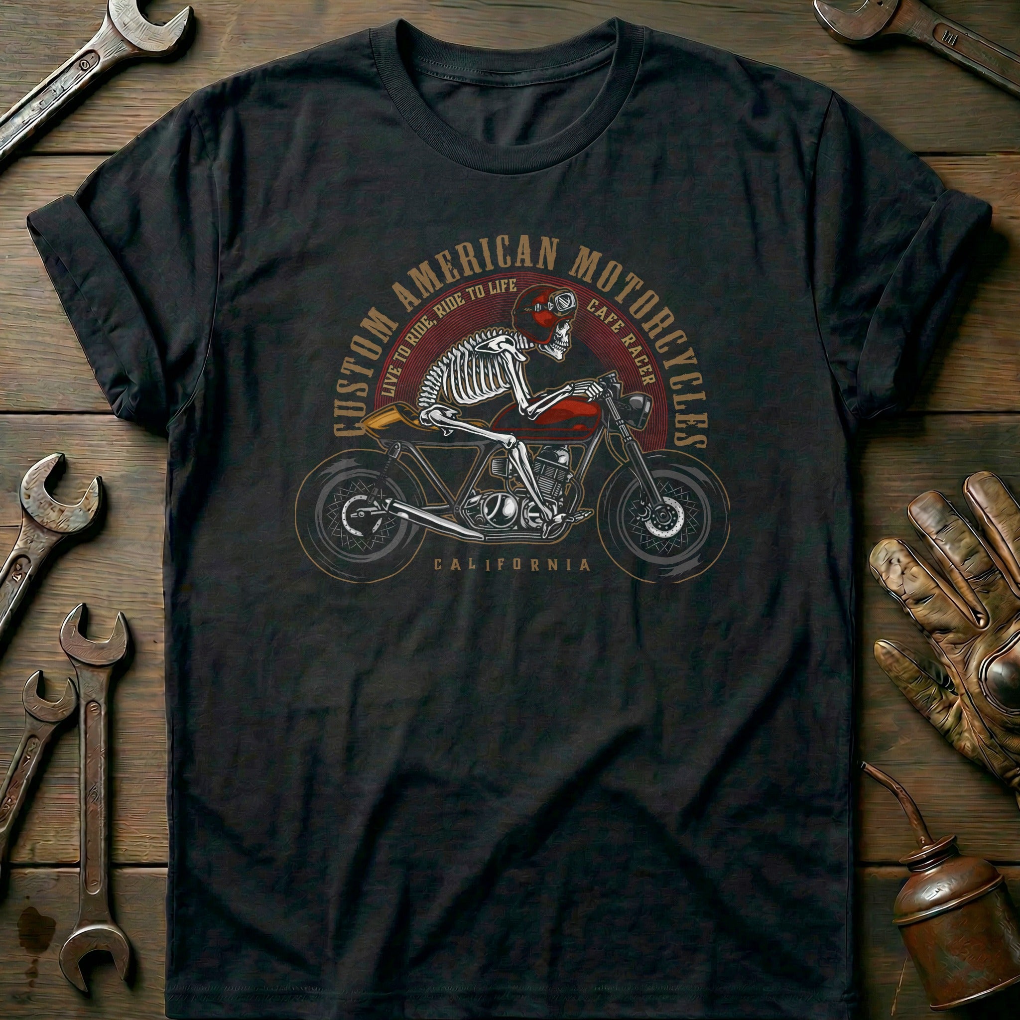Black - custom american vintage T Shirt