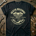 Black - Death Machine 421 T Shirt