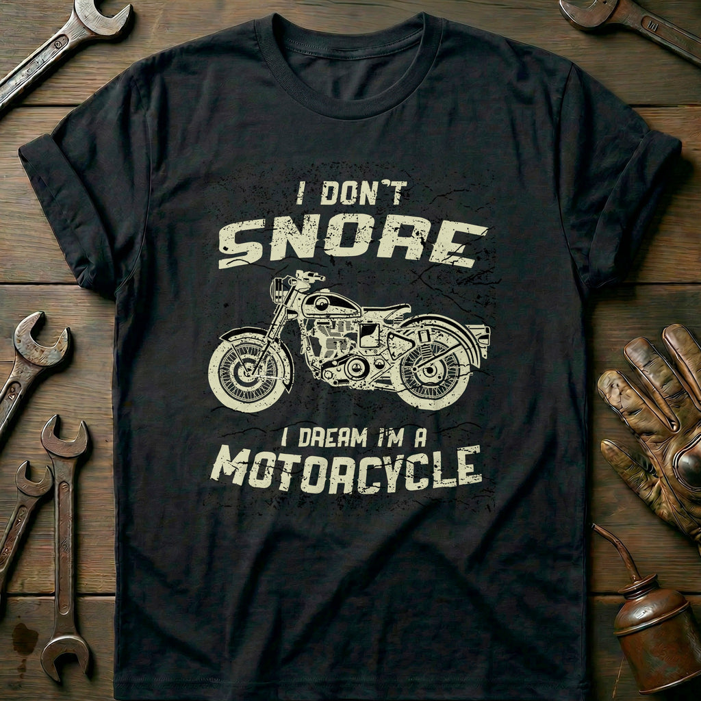 Black - I Dont Snore, I T-Shirt