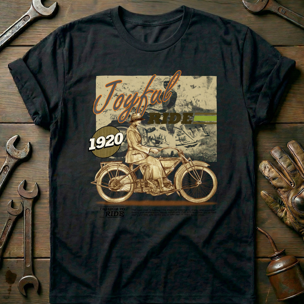 Black - Joyful-Ride T-Shirt