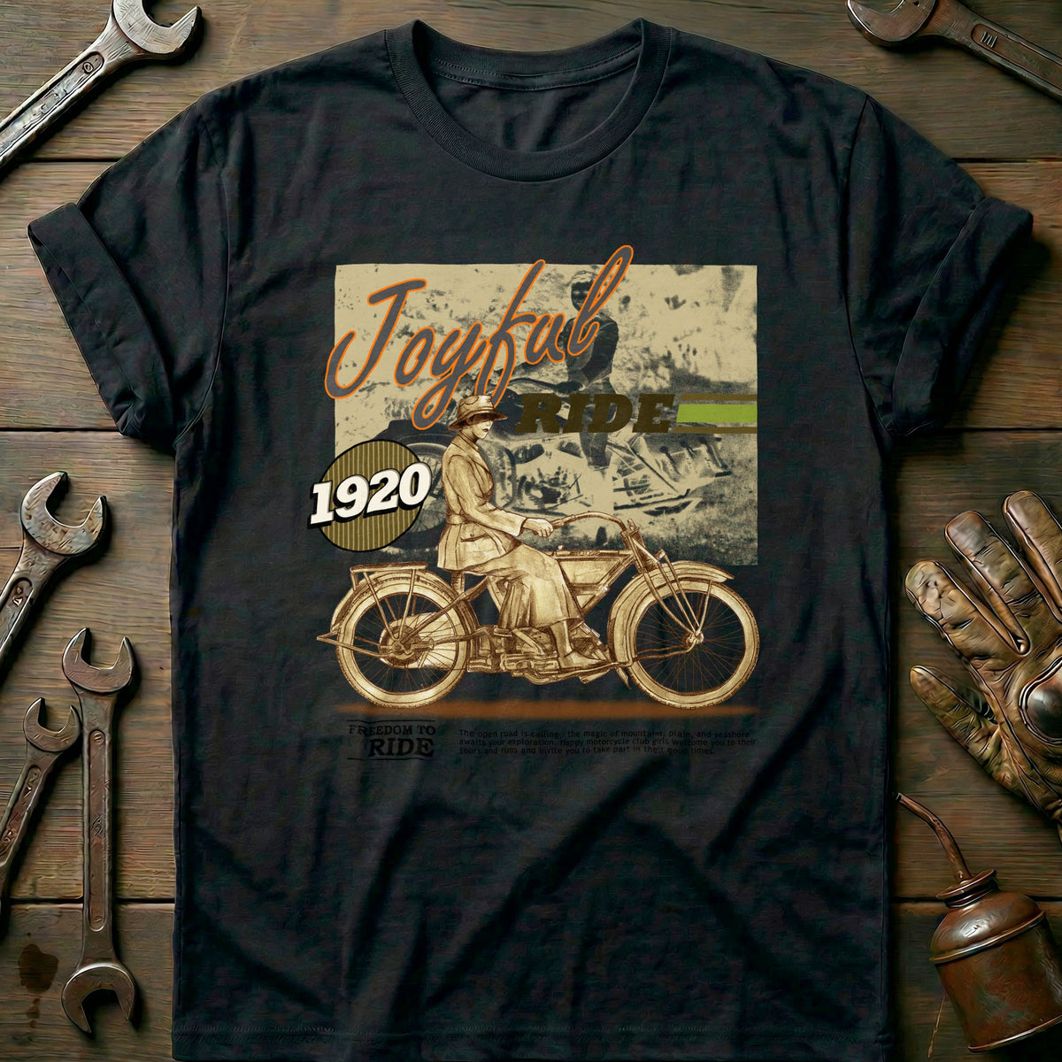 Black - Joyful Ride Copy T-Shirt