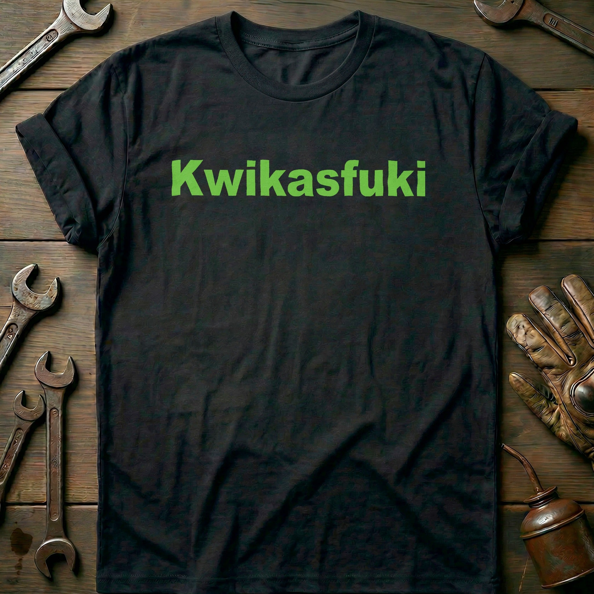 Black - Kwikasfuki T-Shirt