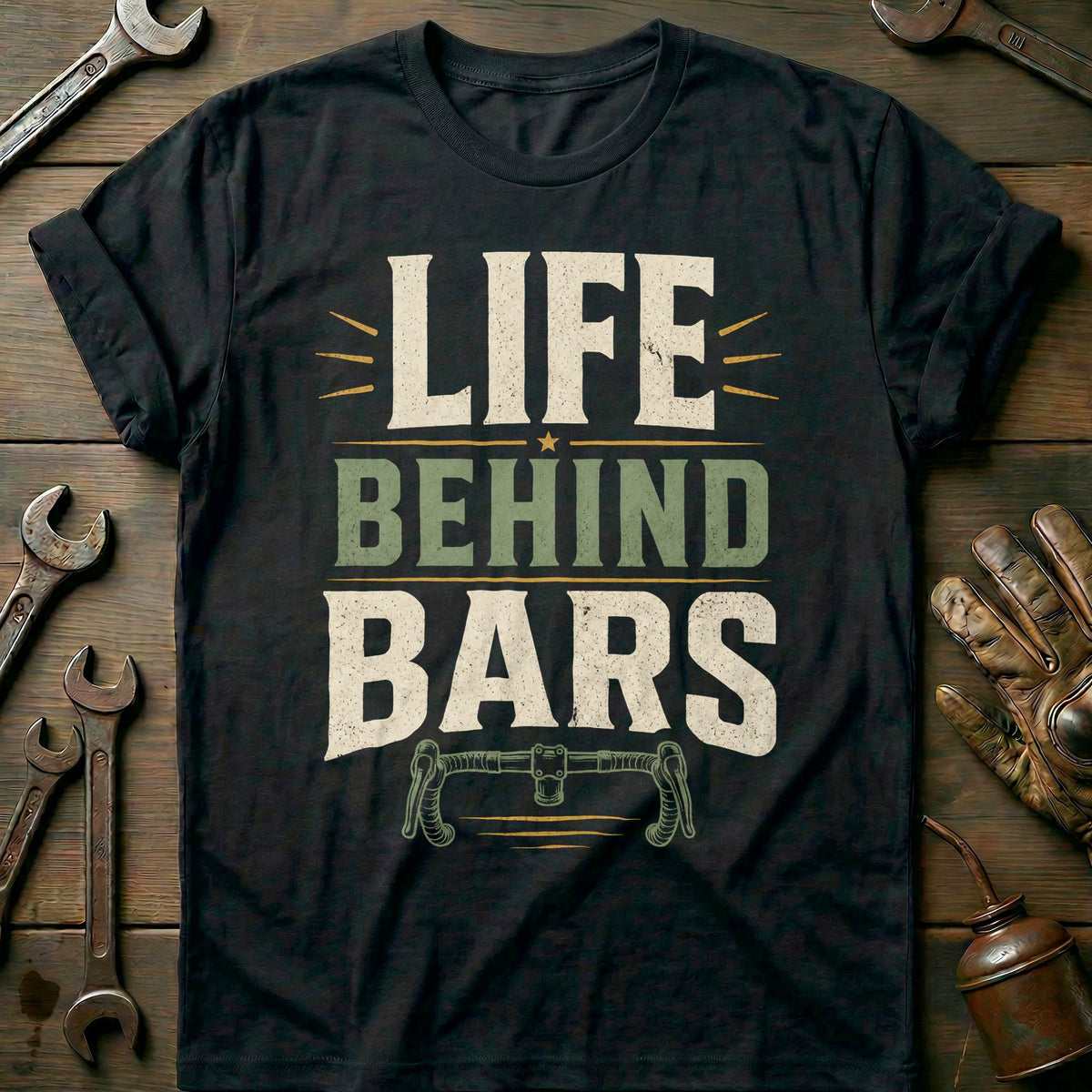 Black - Life Behind Bars 40 T Shirt