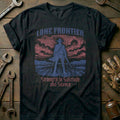 Black - Lone Frontier - T-Shirt