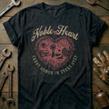 Black - Noble Heart - T-Shirt