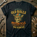 Black - old balls 32 T Shirt