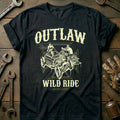 Black - Outlaw Wild Ride T-Shirt