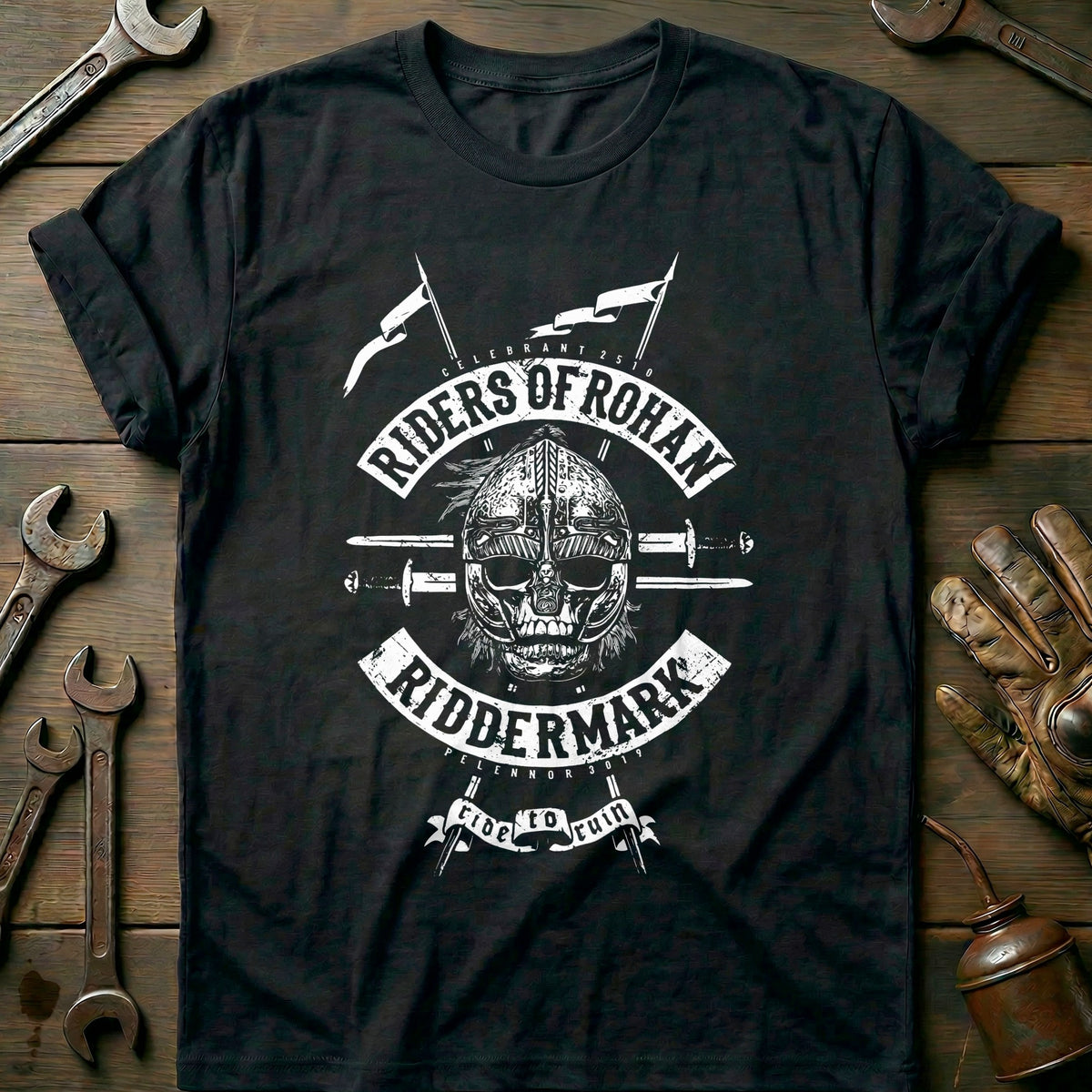 Black - Riders of Rohan T-Shirt