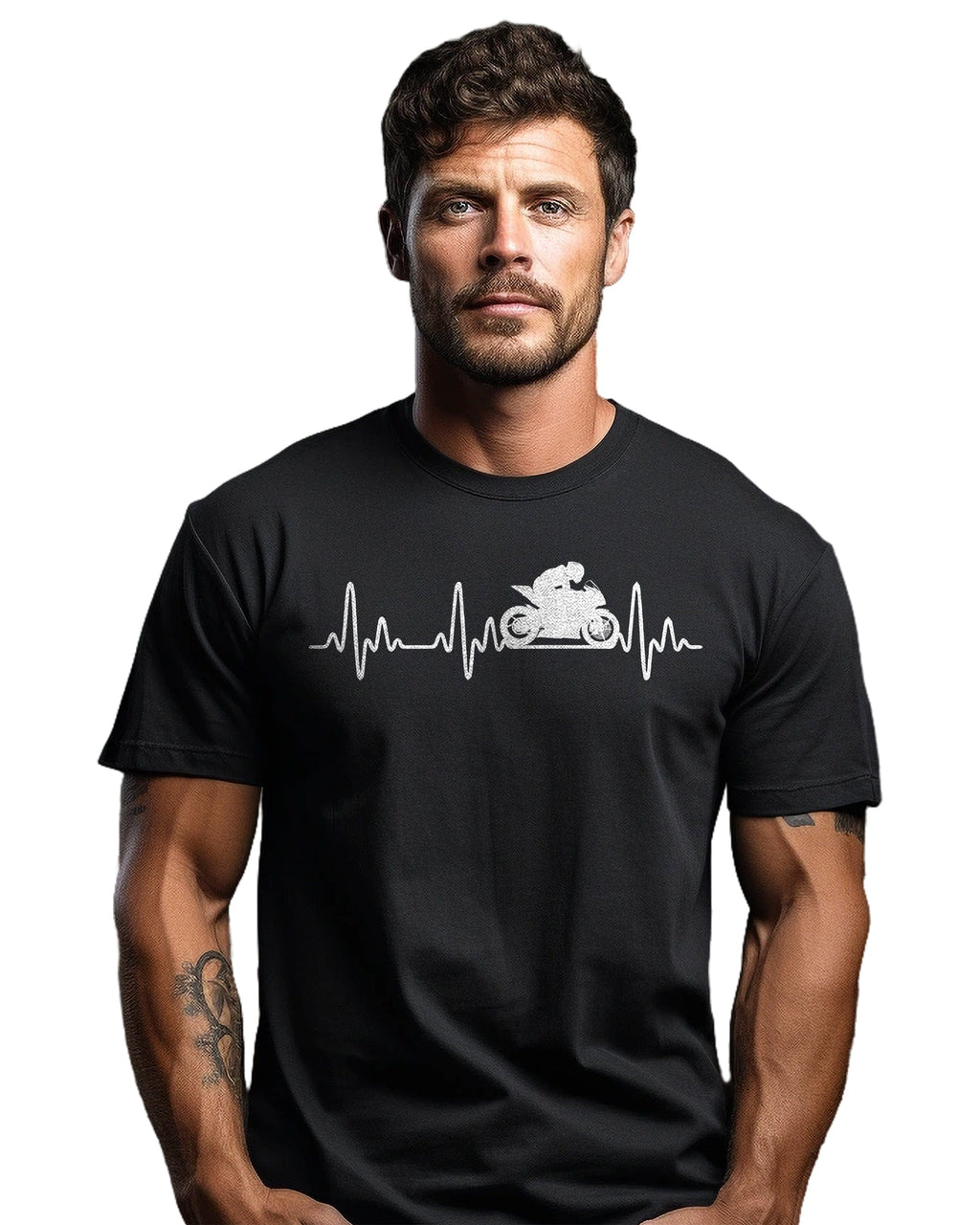 Sports Bike Heartbeat T-Shirt