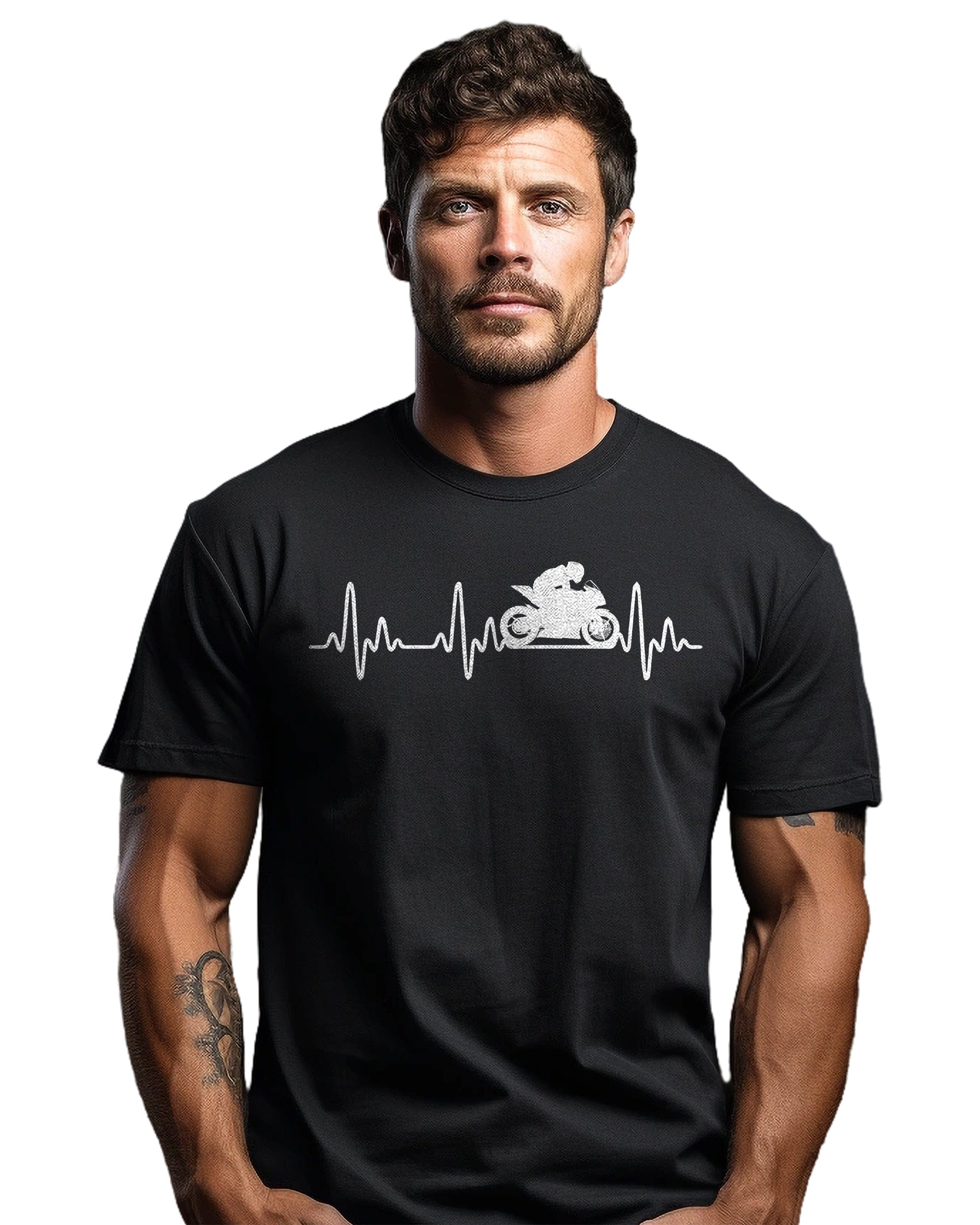 Sports Bike Heartbeat T-Shirt