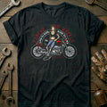 Black - two wheels vintage T Shirt