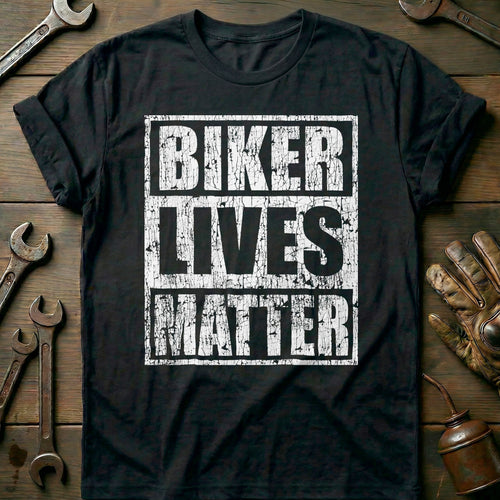 Black - Biker Live Matter 2 T-Shirt