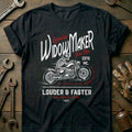 Black - widow maker biker T Shirt