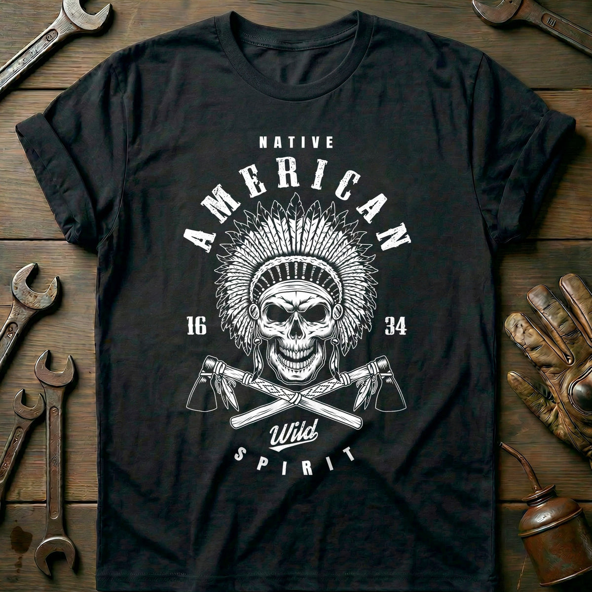 Black - Wild Spirit - T-Shirt